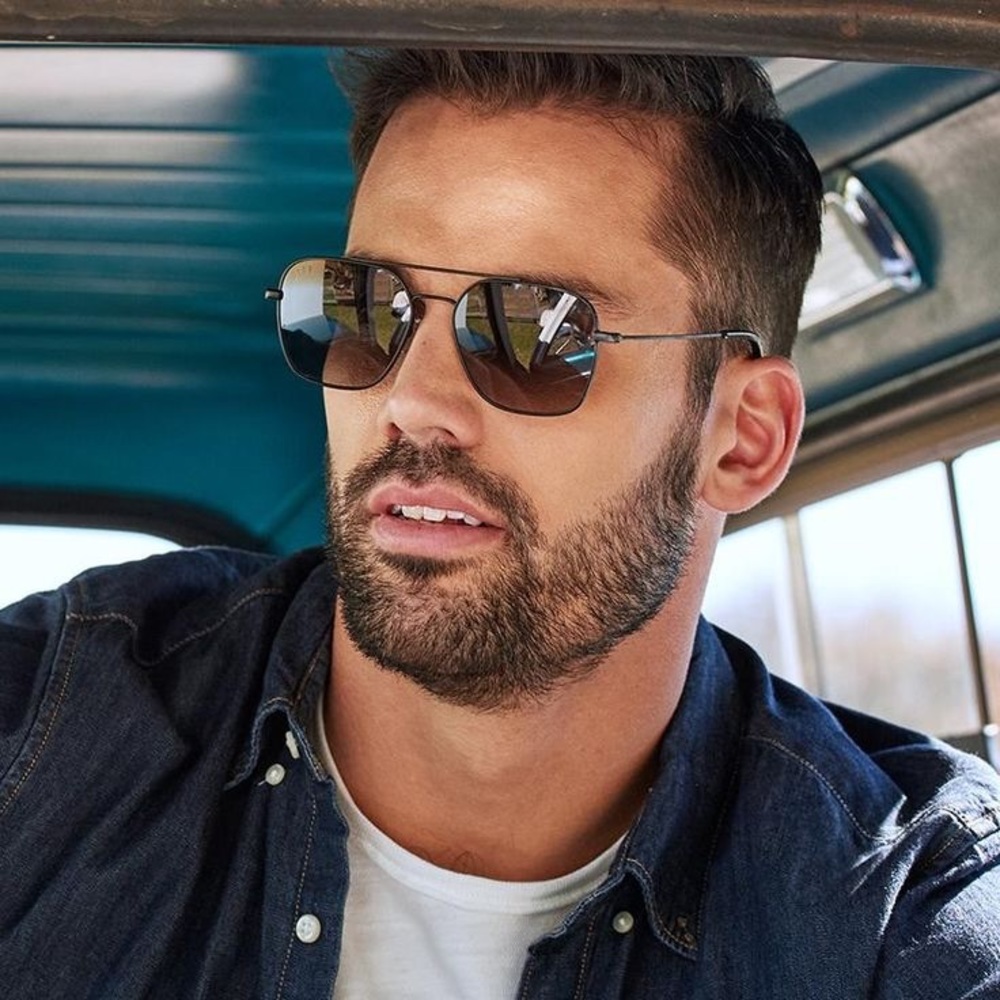 Eric & Jessie Decker X DIFF Black Ace Sunglasses